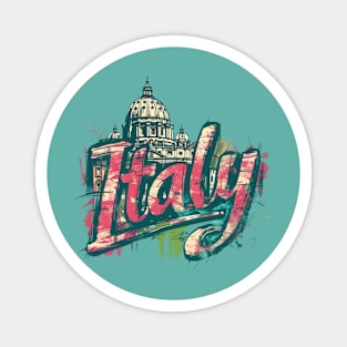 Italy t-shirt Magnet